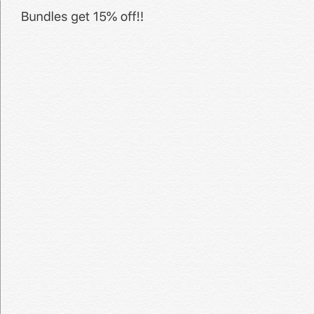 Bundles get 15% off!